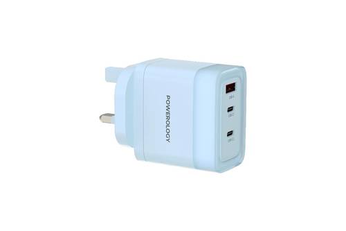 محول الشحن السريع Powerology Lunex Series PD 65W