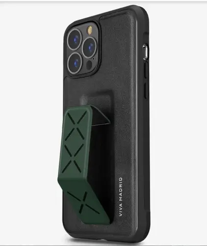 VIVA MADRID MORPHIX GRIPSTAND FOR IPHONE 13 PRO PACIFIC- GREEN COVER CASE