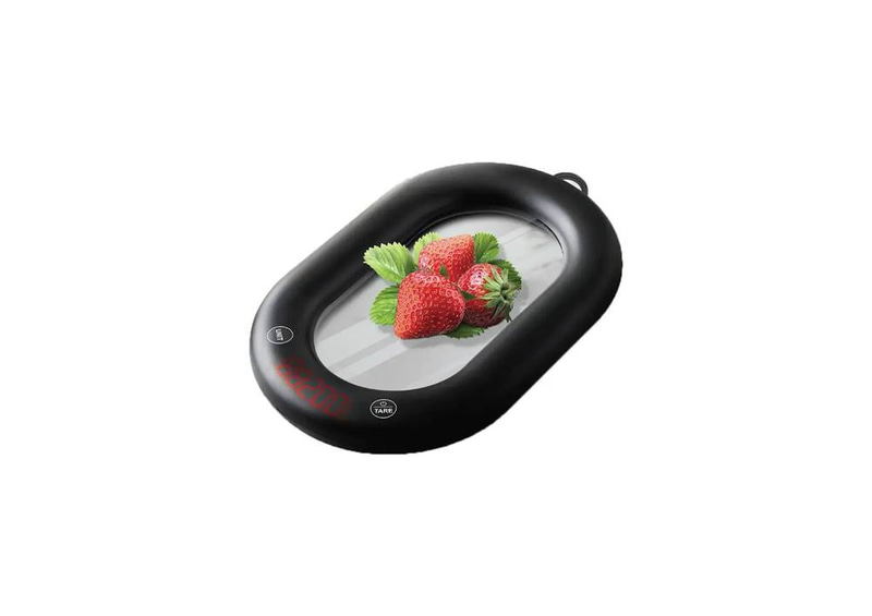 Porodo Lifestyle Glass Design Smart Kitchen Digital Scale - Black