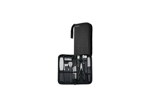 Porodo 16-In-1 Portable Nail Clipper Set for Manicure & Pedicure-Black