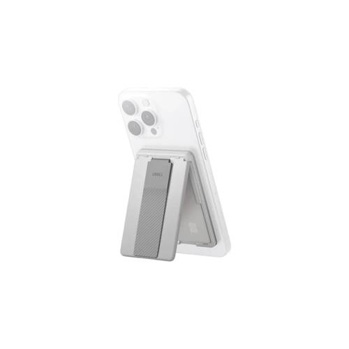 UNIQ Heldro ID magnetic wallet with stand and strap chalk – Grey CGREY 