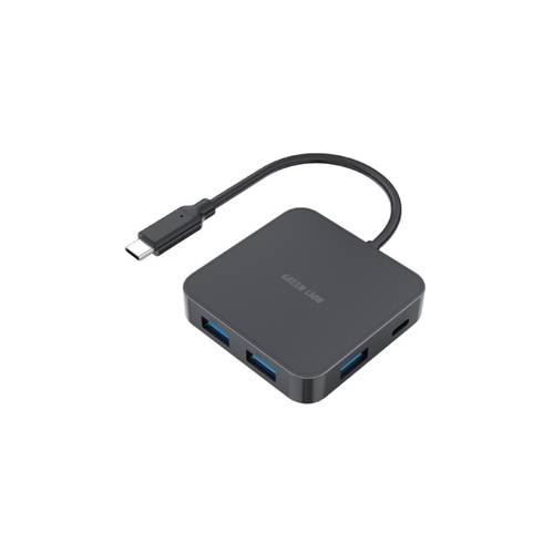 Green Lion GHB-7 ,7 in 1 USB-C HUB - Black