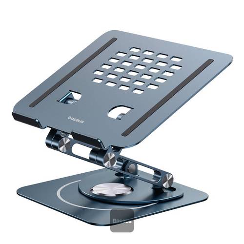 Foldable Stand For Laptop and iPad Tablet | 360 Degree Rotatable (Three-Fold Version)