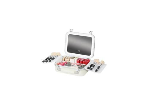Green Lion Fest Makeup Bag-White