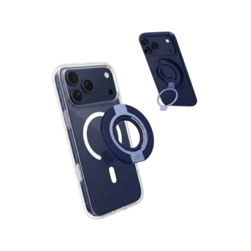 Brave Grip 3 In 1 Magnetic Grip & Kickstand BG-04BL - Blue