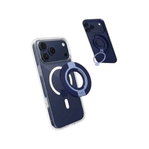 مقبض وحامل مغناطيسي 3 في 1 Brave Grip BG-04BL - أزرق
