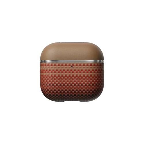PITAKA حافظة من ألياف الأراميد المغناطيسية لسماعات AirPods 4 - غروب الشمس
