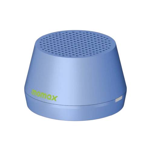 مكبر صوت لاسلكي مغناطيسي MOMAX 1-Vibe Go Lite (يُثبّت ويُستخدم فوراً) - BS8B1 - أزرق