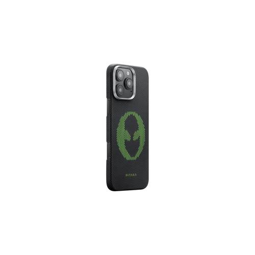 جراب Pitaka Aries المنسوج والملموس لهاتف iPhone 16 Pro Max - طراز Alien