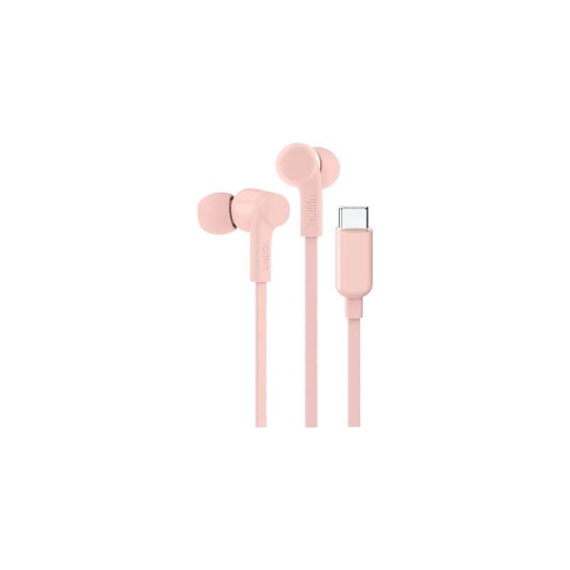 سماعة رأس سلكية من Belkin SoundForm للموسيقى/الاستخدام اليومي بمنفذ USB من النوع C