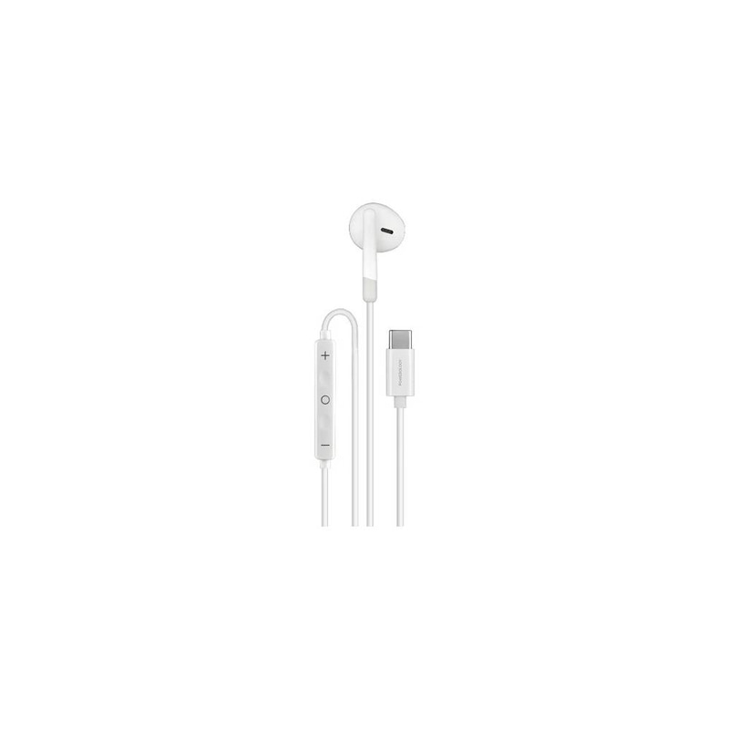 Powerology Type-C Mono Earphone-White