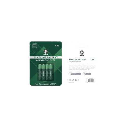 بطارية قلوية طويلة الأمد بقوة 1.5 فولت من Green Lion