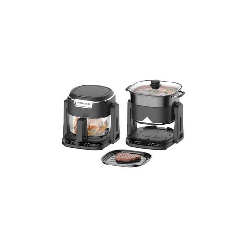 Porodo Lifestyle Quick Flip 3-in-1 Air Fryer