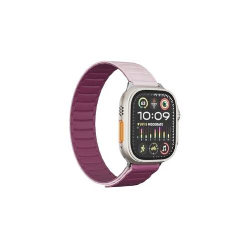 سوار LEVELO Stella المغناطيسي لساعة Apple Watch - 49-46 مم-PKBRG