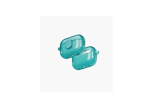 UNIQ Glase Pro Ultra-Clear Snap Closure Case Airpods Pro 3rd Gen-GLSPTEAL 