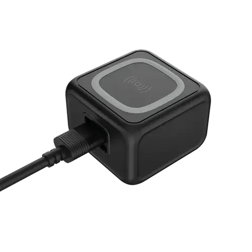Porodo Desktop Charger With Fast-Wireless Charging 