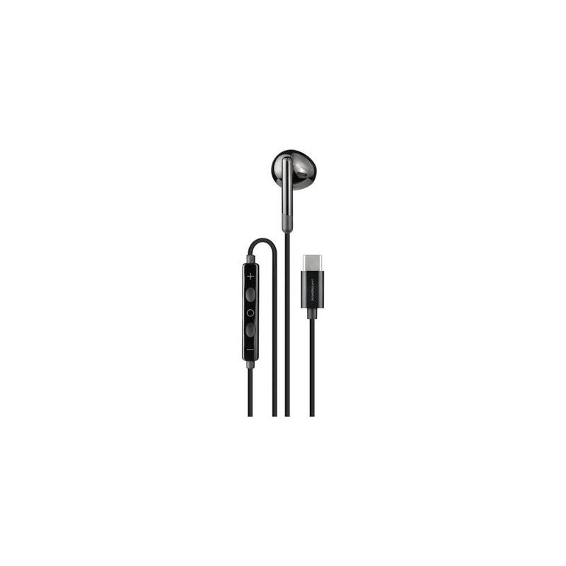 Powerology Type-C Mono Earphone-Black