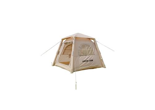 Green Lion GT-3X Inflatable Camping Tent - Beige