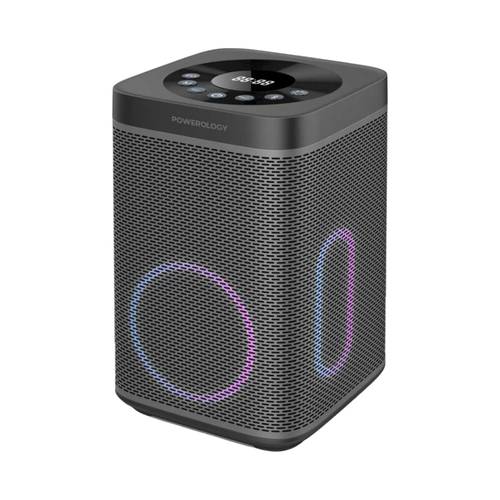 Powerology 300W Portable Generator Integrated Hi-Fi Sound System - Black