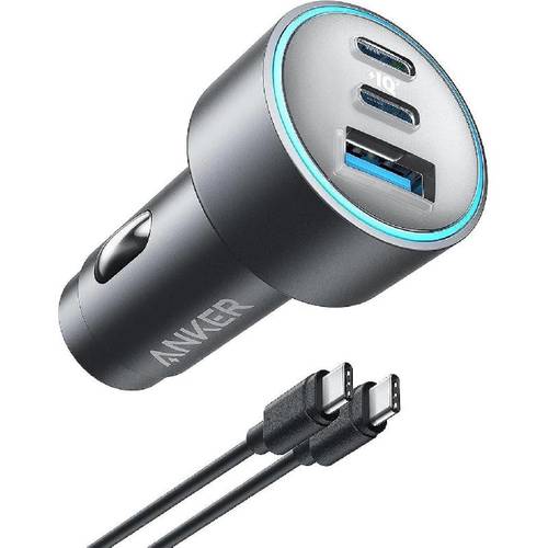 Anker 335 Car Charger-67W-With Type C Cable-B2736H11-Black