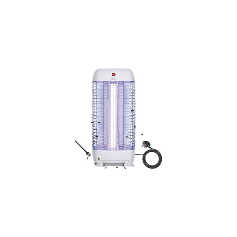 Brave Electric Mosquito Killer Bug Zapper with 10W UV Lamp-White
