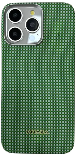  PITAKA SLIM & LIGHT MAGEZ CASE 5 FOR IPHONE 15 PRO MAX- FOREST COVER CASE