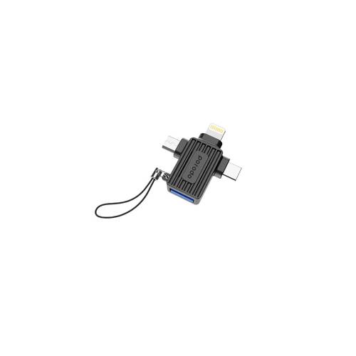 Porodo OTG Adapter - Black
