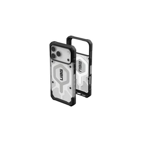 UAG iPhone Pathfinder Clear MagSafe Military Case 17 Pro Max - Ice Silver