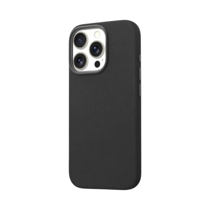 حافظة جلدية نباتية من Araree Pellis لهاتف iPhone 16 pro/ pro max- Carbon