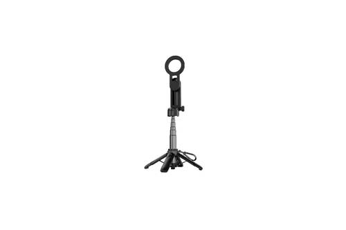 Porodo HS34 Quad Base Selfie Stick With 360° Full Angle Rotation - Black