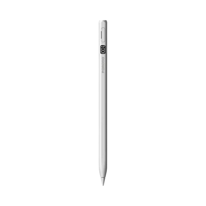 Porodo Magnetic Active Stylus Pen for iPad - White