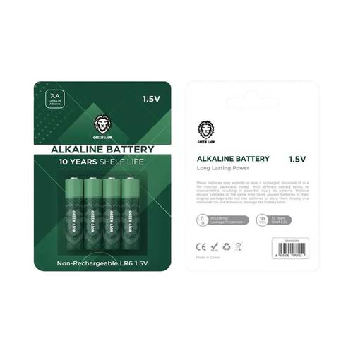 Green Lion Alkaline Battery - Green
