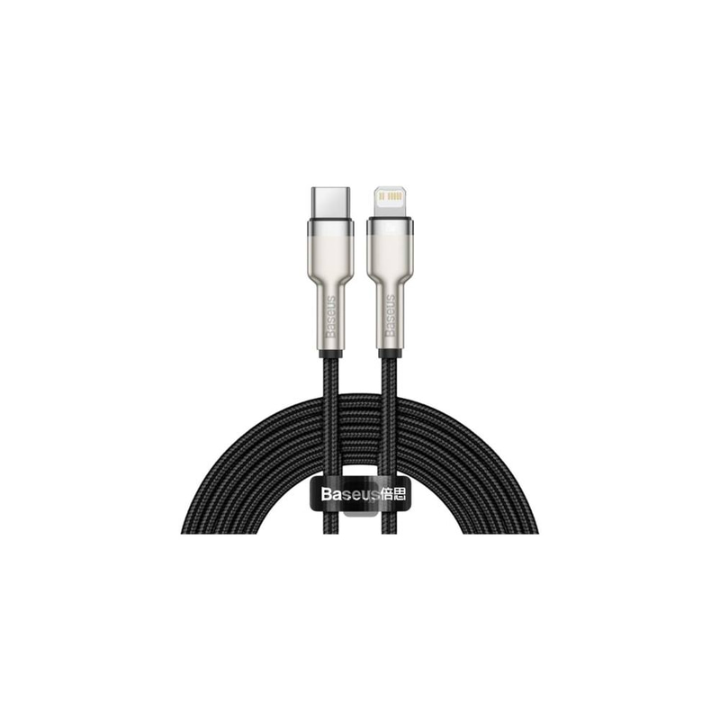 Baseus Metal Data Cable Type-C to Lightning iPhone PD 20W 2M - Black