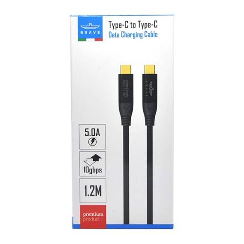 BRAVE BDC-C016 TYPE-C TO TYPE- C DATA CABLE
