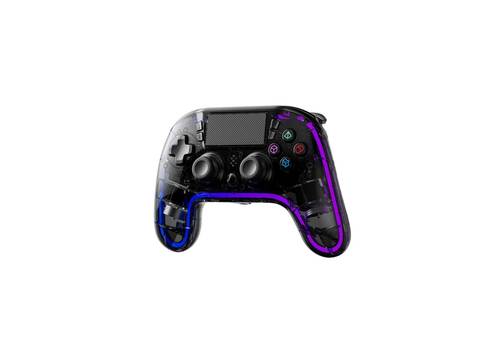 وحدة تحكم Porodo Gaming Crystal Shell PS4 - سوداء