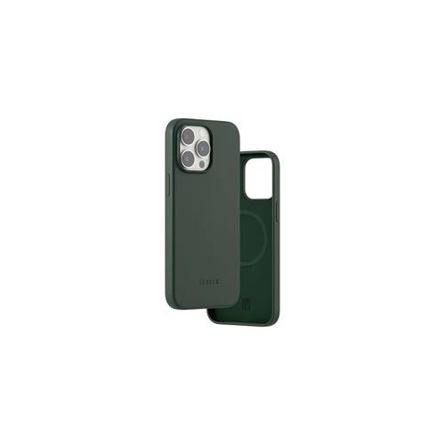 Levelo Iris MagSafe Liquid Silicone Case For iPhone 14 Pro-Green