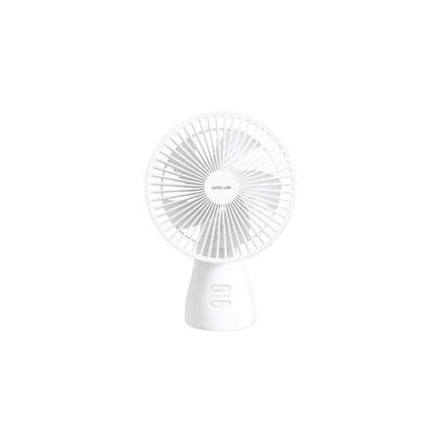 Green Lion Faro Rechargeable Fan - White