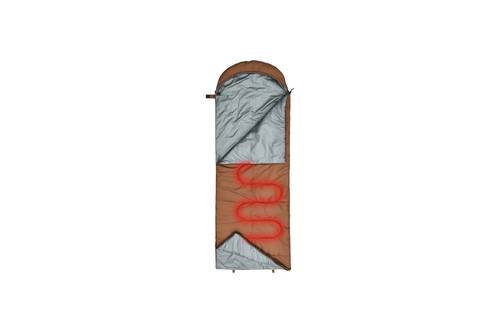 Porodo Lifestyle Power Heating Sleeping Bag - Brown