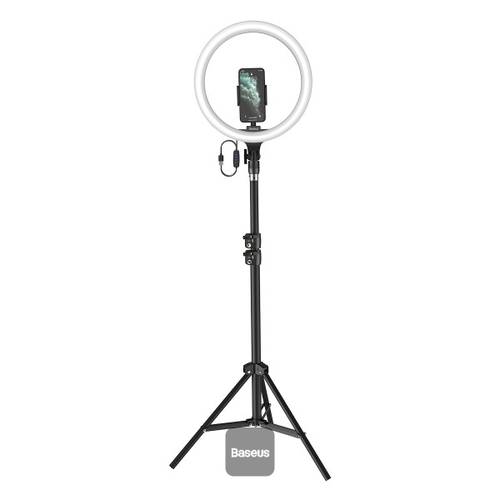 Baseus 10 inch LED Soft Light Lamp Beads  With Tripod Stand USB Charge Selfie For Photo Photography Studio Live Streaming