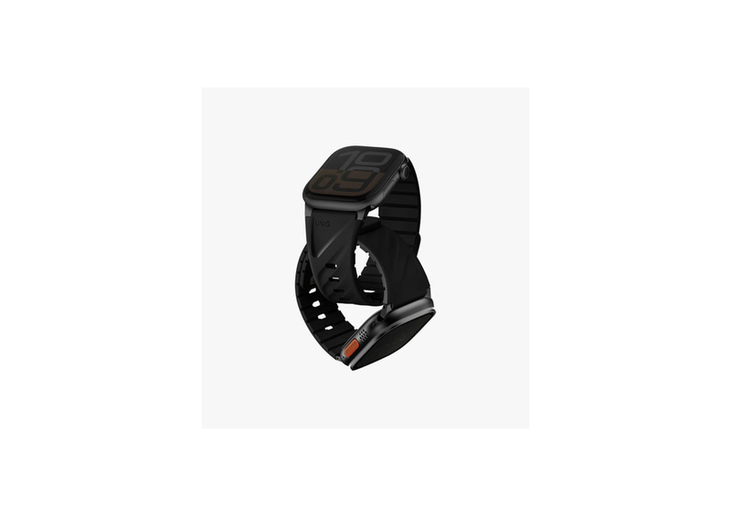 حزام UNIQ Fluo لساعة Apple مقاس 40-49 مم - FLUOMBLK