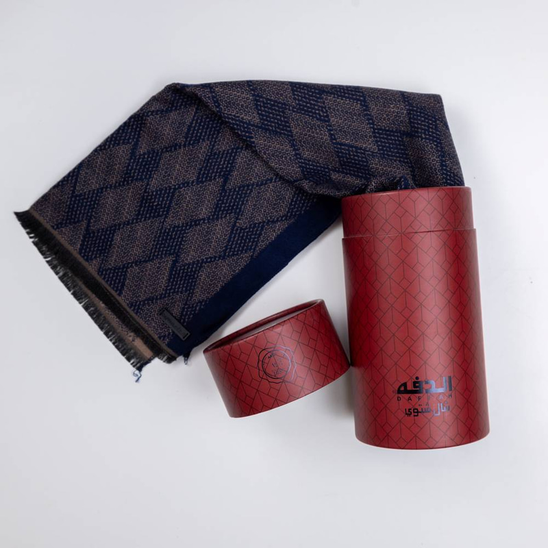 Winter Scarf Navy Blue F1-1