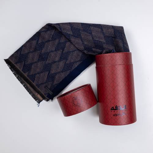 Winter Scarf Navy Blue F1-1