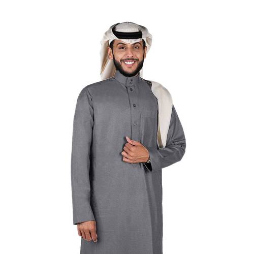 ثوب الدفه شتوي كلاسيك أزرار رجالي