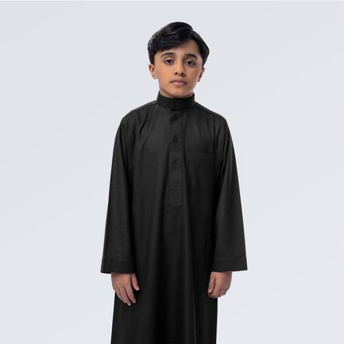 ثوب الدفه شتوي كلاسيك أزرار شبابي