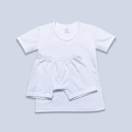 Daffah Cotton set - Circle Undershirt and shorts
