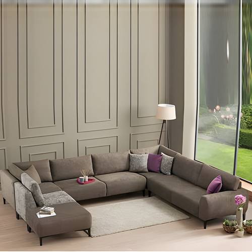  كنب زاوية بيج 83x291x291سم