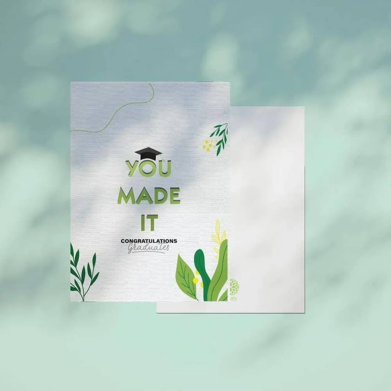 You Made It Card