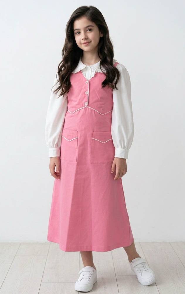 Light Pink Overall (without blouse) M9