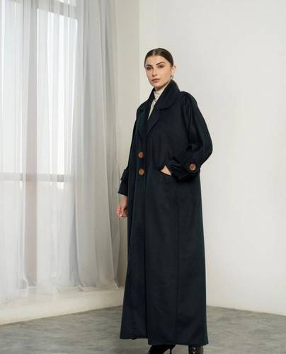 Petrol Coat Abaya