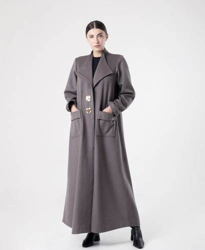 Gray Gough Abaya